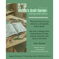 Mama's Craft Corner: coloring book edition