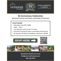 Vermont Frames 50th Birthday Bash