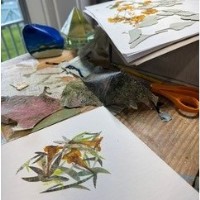 Pressed Botanical Collage