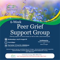 6-Week Peer Grief Support Group