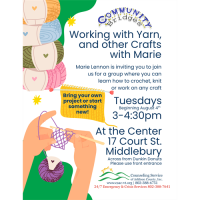 Working with Yarn, and other Crafts