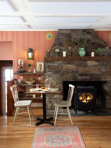 the library dining room