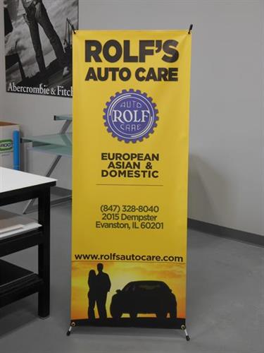 Rolf's Auto Care Banner