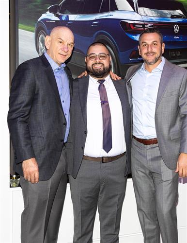 Owner, Anthony Scala, with Tony Scala and Dan Brasil