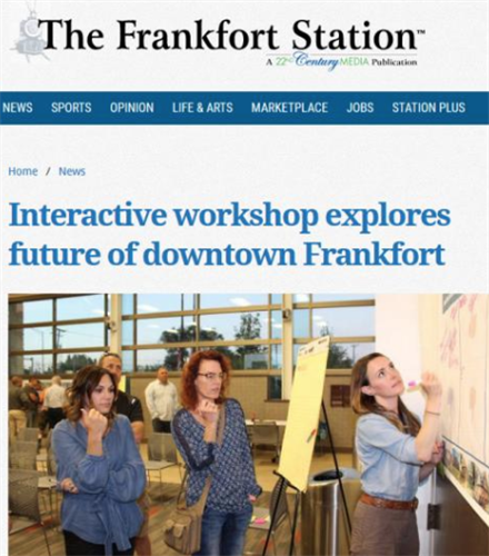 Community Engagement Press · Frankfort Comprehensive Plan · Frankfort, IL