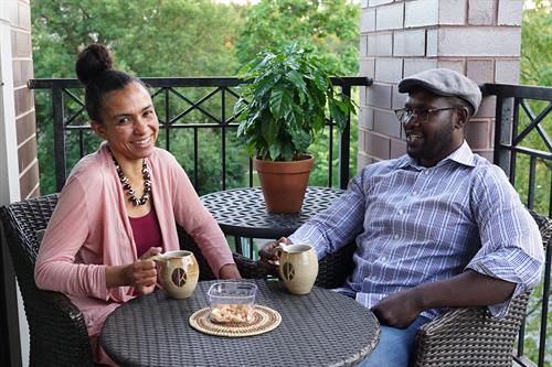 Martha and Leecox - Owners and founders of Kikwetu Coffee Company