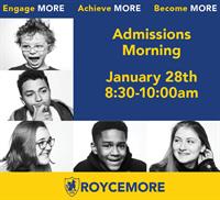 Roycemore School Admissions Morning