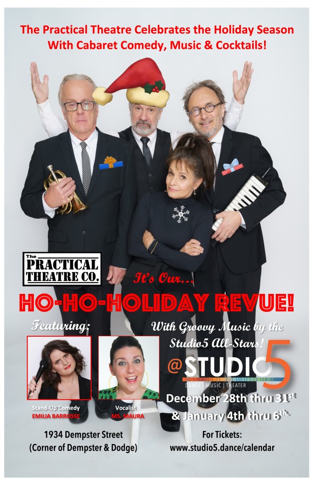 Practical Theatre Company's Ho-Ho-Ho Holiday Revue - Dec 29, 2023