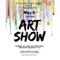 Ticonderoga Jr & Sr High Art Show Reception