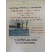 Chicken BBQ & Basket Raffle Fundraiser