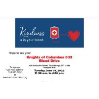 Knights of Columbus 333 Blood Drive