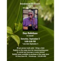 Brookwood RV Resort Presents: Dan Rabideau in Concert