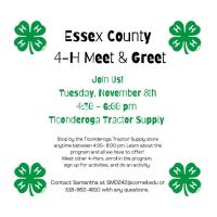 Essex County 4-H Meet & Greet