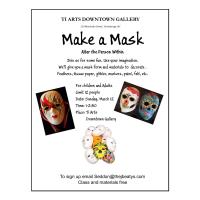 "Make a Mask" at Ti Arts Downtown Gallery