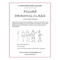 "Figure Drawing Class" with Fred Holman at Ti Arts Downtown Gallery