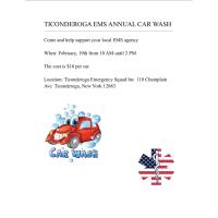 Ticonderoga EMS Annual Car Wash