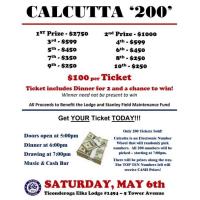Calcutta '200' at Ticonderoga Elks Lodge