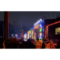 CPKC Holiday Train in Port Henry