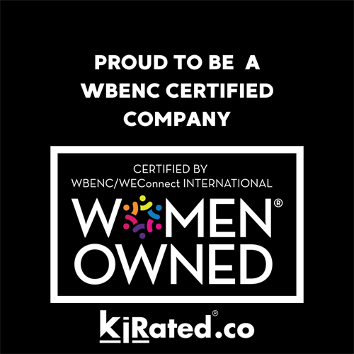 Kirated is Women Owned
