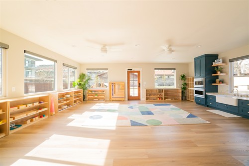 Spark studio at Acton Academy St. George preschool