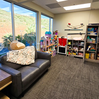 Play Therapy Room, not just for kiddos! 