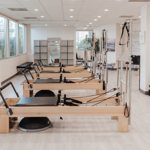 8 reformers, Wunda chair, Mat and Barre