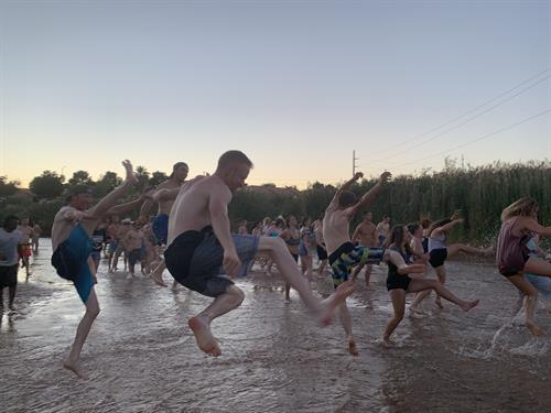 River Dance - Jumping River Dance - Jumping