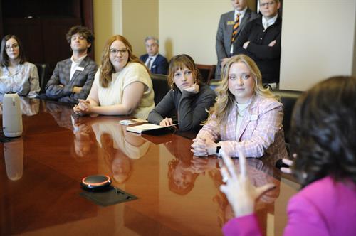 Equality Utah College Ambassadors at Legislative Summit
