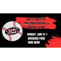 KYNT's Pass it On Youth Baseball & Softball Clinic