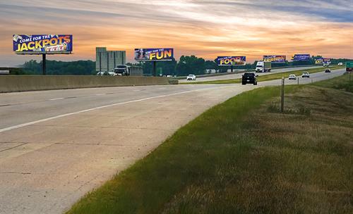 Make a BIG impact with multiple billboards capturing the attenion of consumers on the road.