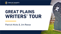 Great Plains Writers' Tour with Patrick Hicks & Jim Reese