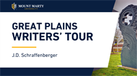 Great Plains Writers' Tour with J.D. Schraffenberger