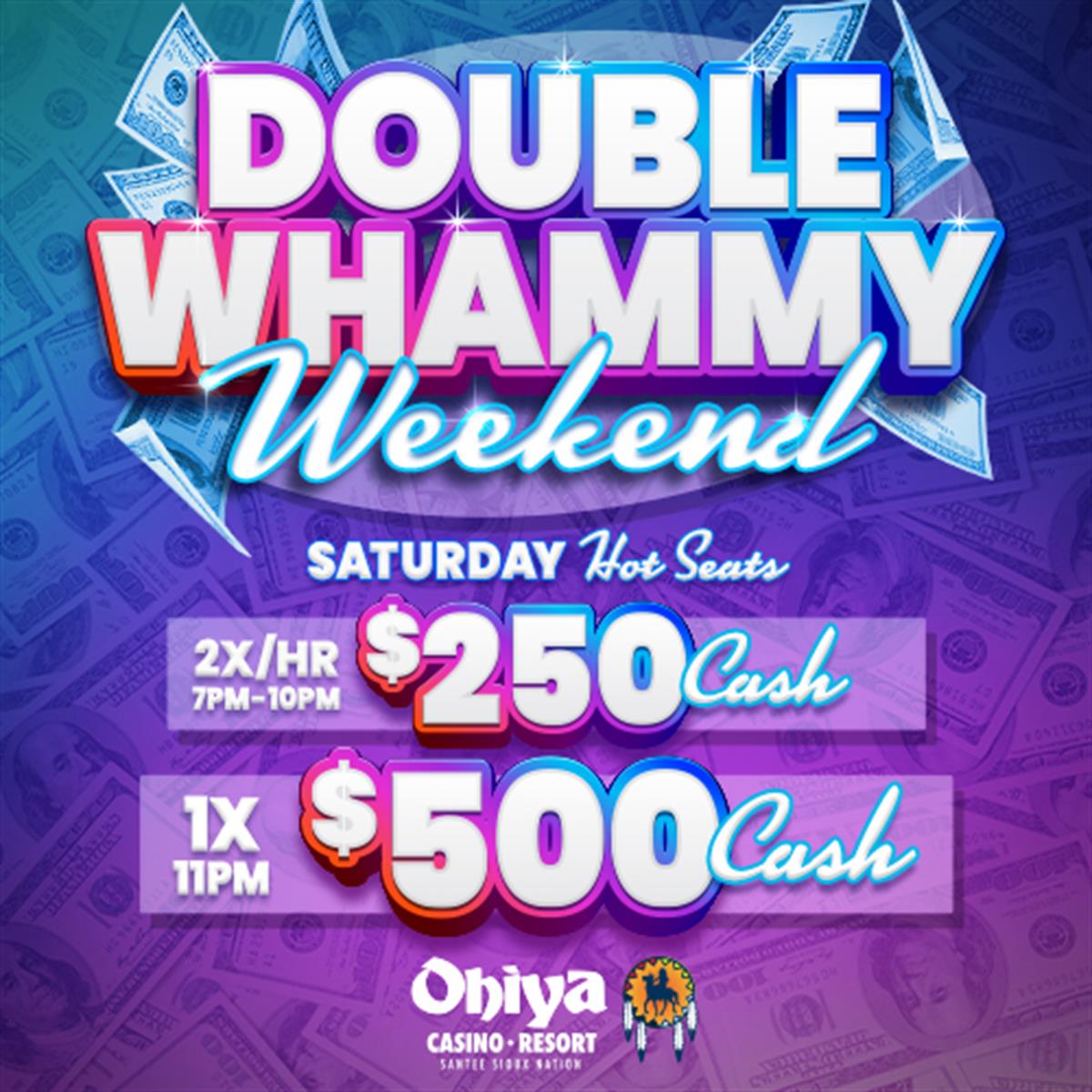 Ohiya Casino & Resort Double Whammy Hot Seats Apr 6, 2024 Community