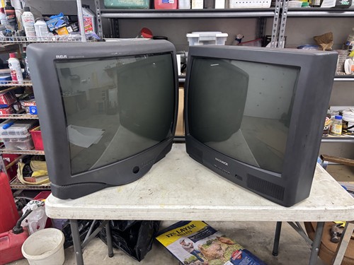 Yes, we also take CRT TVs!