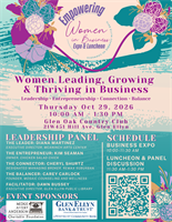 Glen Ellyn Chamber to Host Empowering Women in Business Expo & Luncheon Featuring Local Women Leaders