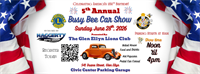 5th Annual Busy Bee Car Show Presented by the Glen Ellyn Lions