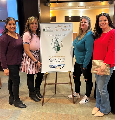 Staff at Chamber Event