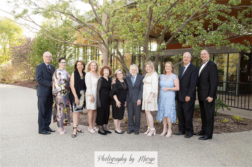 The Glen Ellyn Library Foundation Board and guests at The Silver Ball