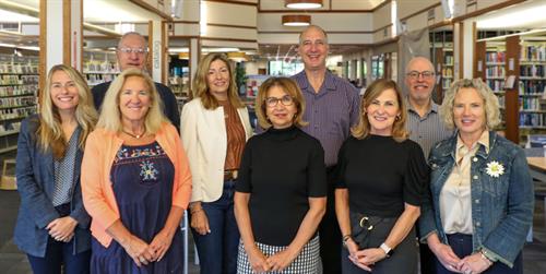 The Glen Ellyn Library Foundation Board in Nov 2024