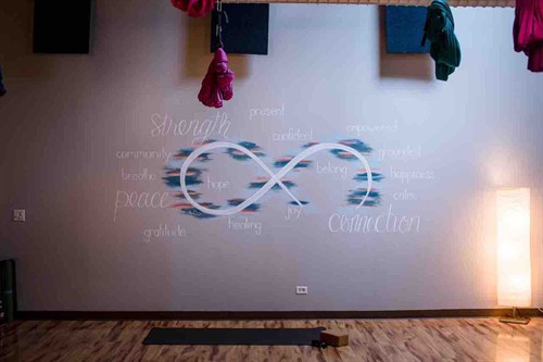 Yoga Room Mural