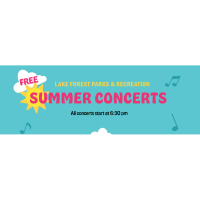 Free Outdoor Concert with Lake Forest Parks & Recreation