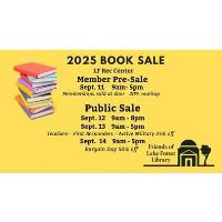 Friends of Lake Forest Library 59th Annual Book Sale