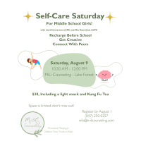 Self-Care Saturday for Middle School Girls