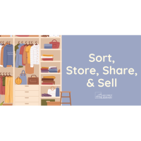 Sort, Store, Share, & Sell to Clean Your Clothes Closet by the Weekend