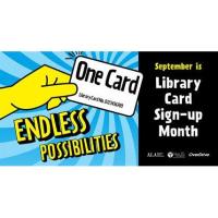 National Library Card Sign Up Month Begins