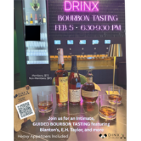 DINX BOURBON NIGHT: Twelve seats. Rare pours. A bourbon night done the right way. Reserve Your Spot NOW!