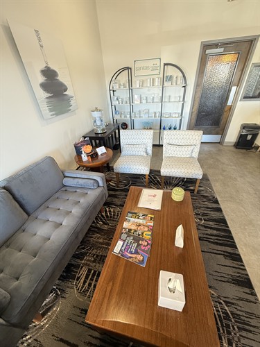 Lobby and Skincare Display