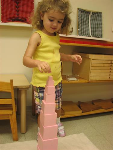 Primary Classroom Pink Tower