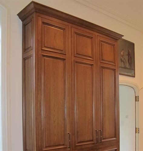 Custom Finished Kitchen Cabinet