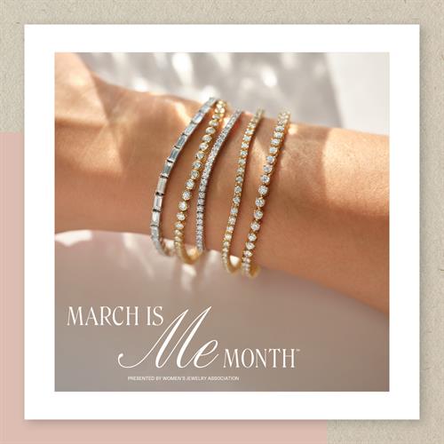 Celebrate You during March is Me Month through a self purchase of fine jewelry!